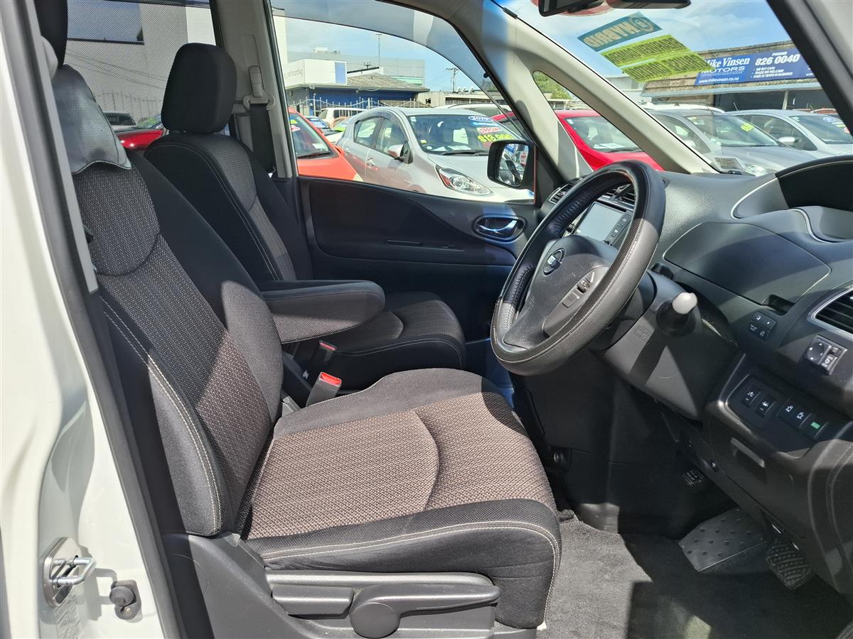 2014 Nissan Serena HYBRID CRUISE CONTROL  360 CAM  EMERGENCY BREAKING  PRE-CRASH SENSOR  LANE ASSIST  AUTO STOP  2 POWER SLIDING DOORS  PARKING SENSORS  ECO MODE  FACTORY ALLOYS Carousel 9