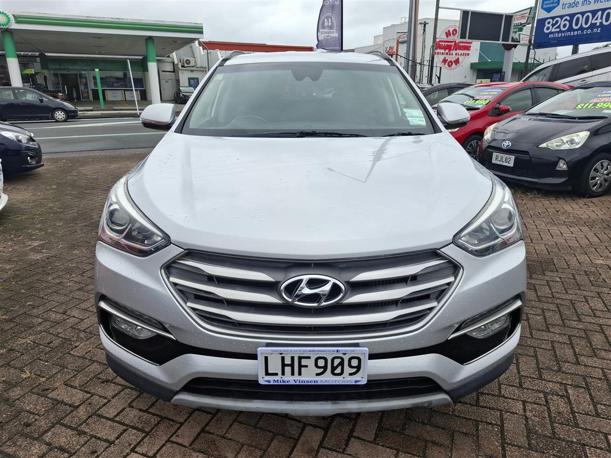 2018 Hyundai Santa Fe ELITE AWD NZ NEW PUSH START LEATHER POWER SEATS CRUISE CONTROL APPLE CARPLAY ANDROID AUTO BLUETOOTH REVERSE CAMERA DRIVE MODES AUTO HOLD TOWBAR USB/AUX PORTS Carousel 1