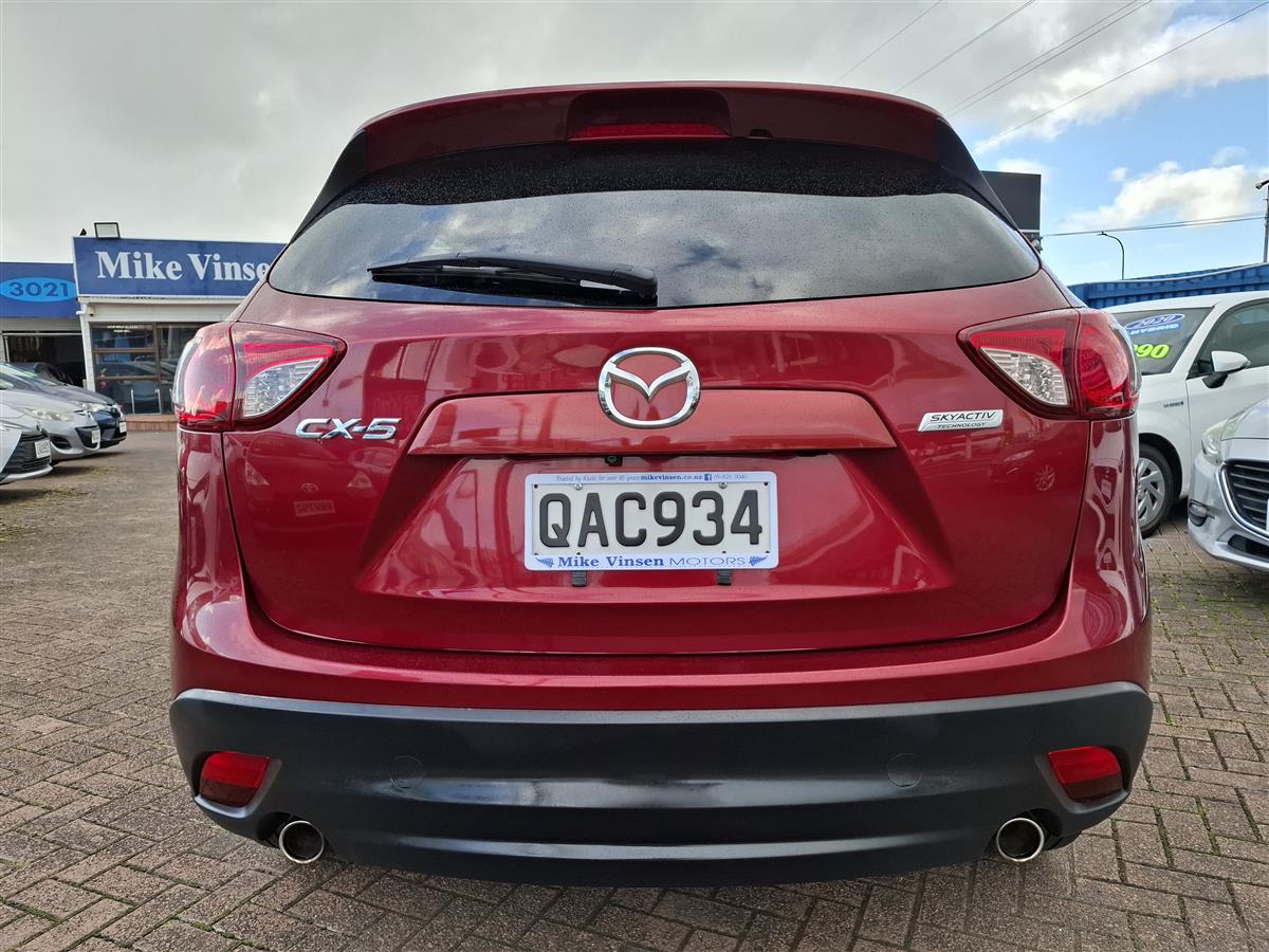 2014 Mazda CX-5 CRUISE CONTROL  NZ STEREO / BLUETOOTH  MULTI AIRBAGS  REVERSE / SIDE CAMERA  FACTORY ALLOYS  ISTOP Carousel 4