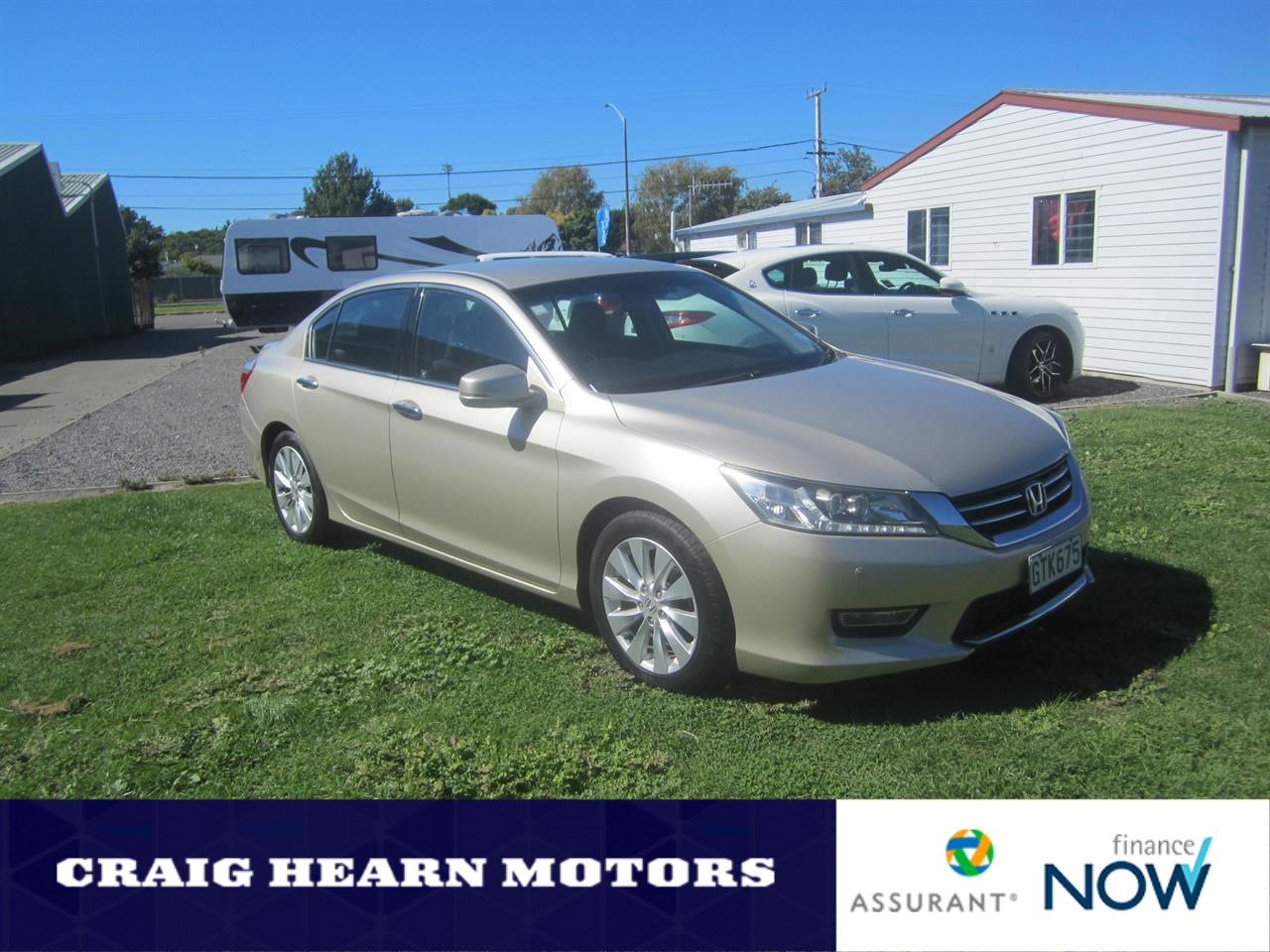 2013 Honda Accord S 2.4 Auto NZ new Low Kms