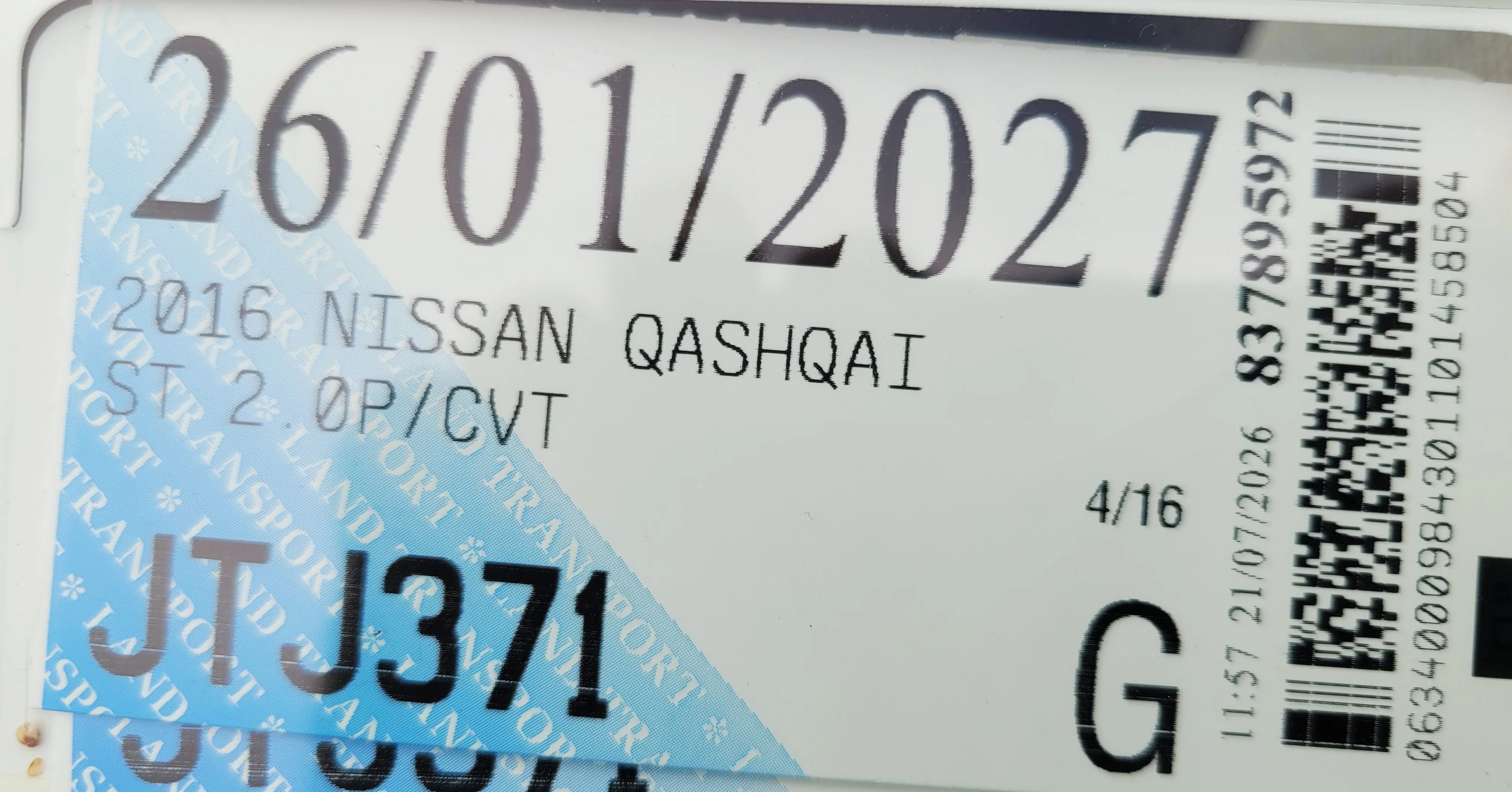 2016 Nissan Qashqai ST 2.0P (NZ) Carousel 11