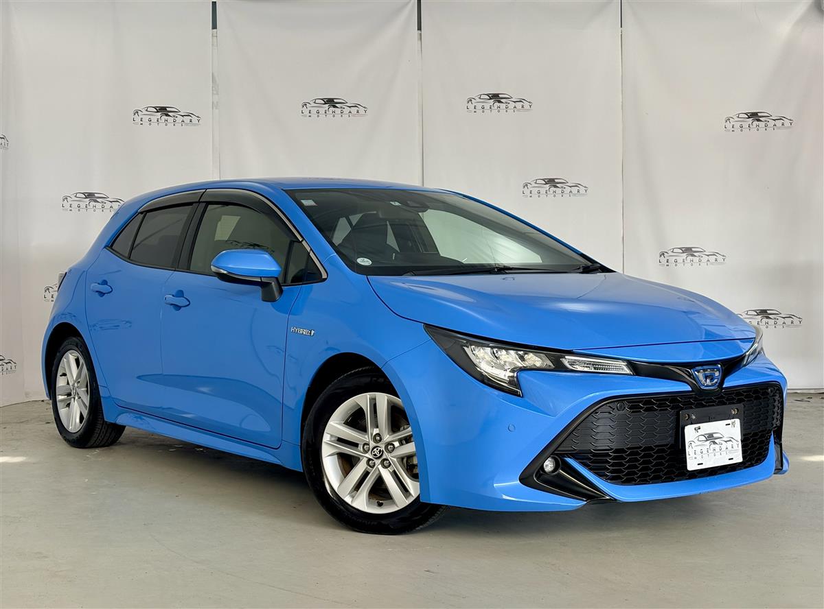 second hand 2018 Toyota Corolla SPORT 1.8G HYBRID,Service history for sale NZ