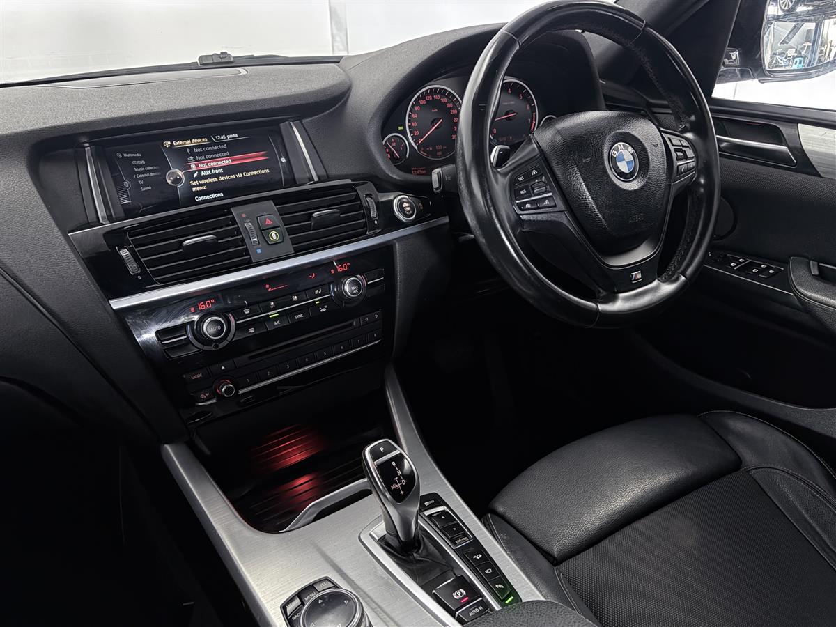 2014 BMW X4 X-Drive 2.0 Motorsport ,Black Leather Carousel 10