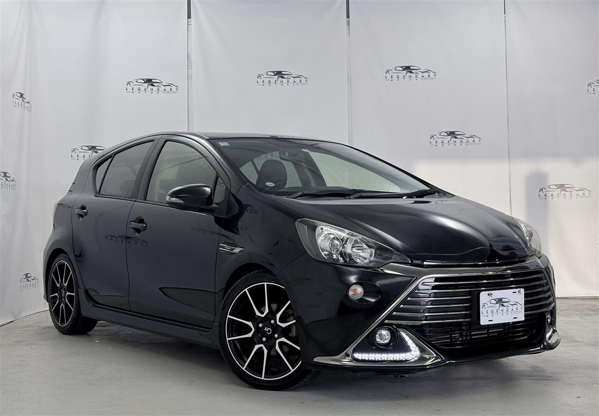 2015 Toyota Aqua G'S GS,NEW TYRES,HALF LEATHER