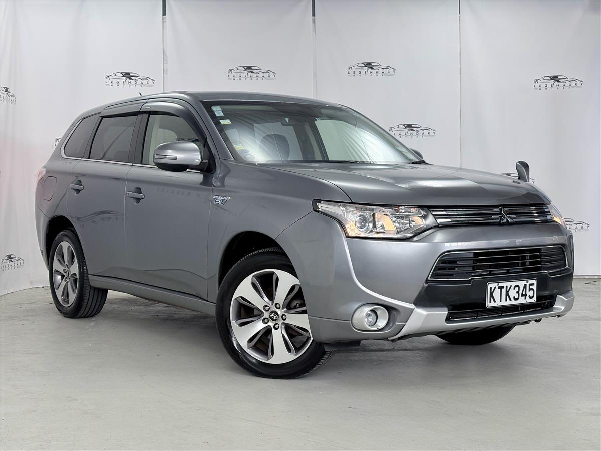 second hand 2014 Mitsubishi Outlander G PHEV,HALF LEATHER,RADAR CRUISE for sale NZ