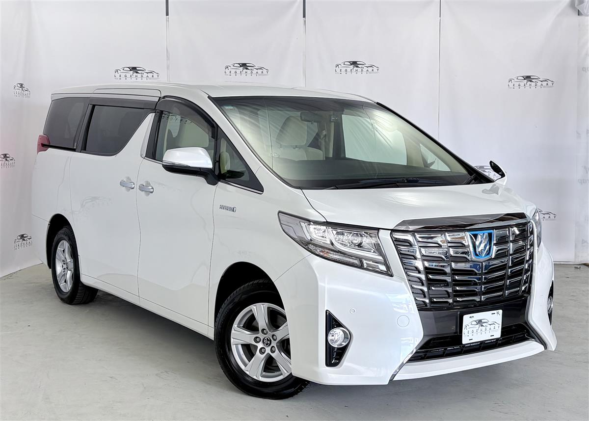2016 Toyota Alphard HYBRID 4WD, 2.5,Low 34904 KM