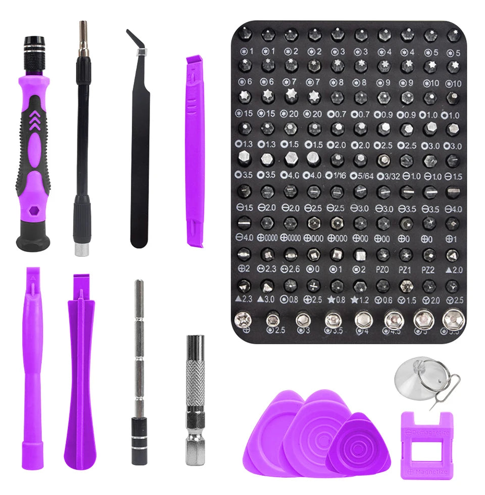 115-in-1 Precision Screwdriver Set | 98 Magnetic Bits | Phone, Laptop & Electronics Repair Kit Carousel 6