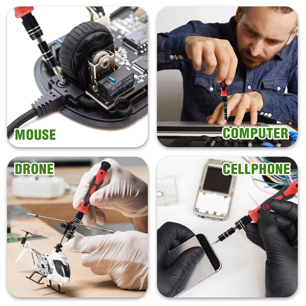 115-in-1 Precision Screwdriver Set | 98 Magnetic Bits | Phone, Laptop & Electronics Repair Kit Carousel 4
