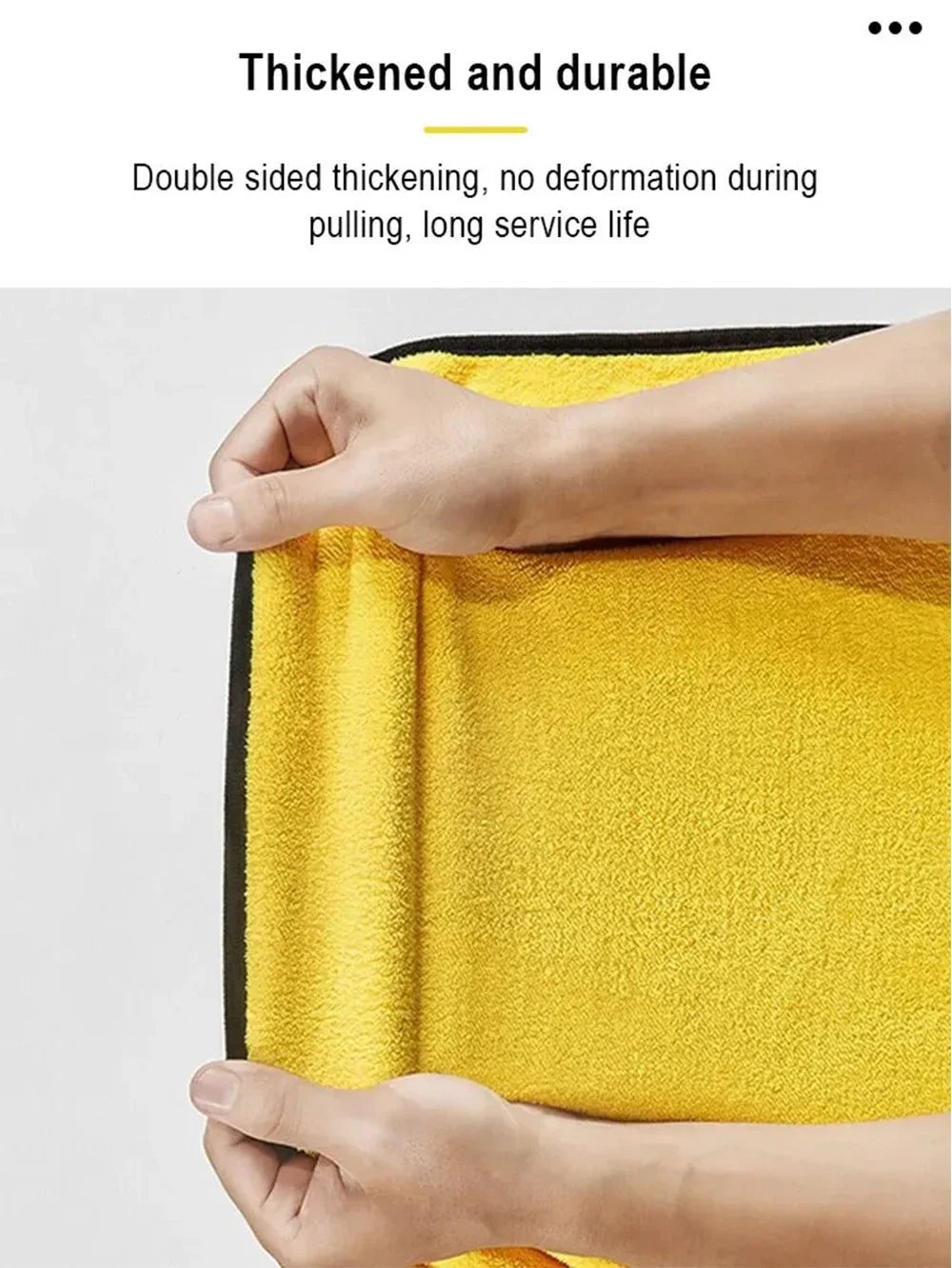 Microfibre Car Wash Towels | Multi-Pack | 30x30, 30x40 & 30x60cm | Scratch-Free Cleaning Cloth Carousel 14