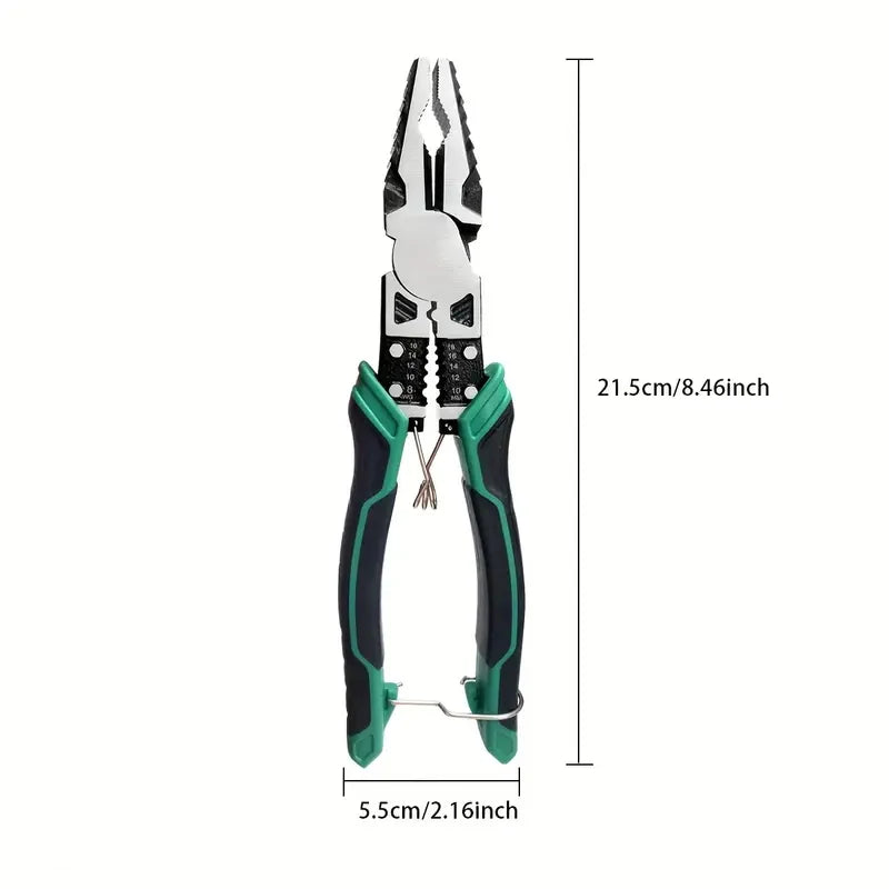 XMSJ Heavy Duty Wire Cutters & Pliers – Diagonal, Needle-Nose & Combination, Singles or 3-Piece Set Carousel 8