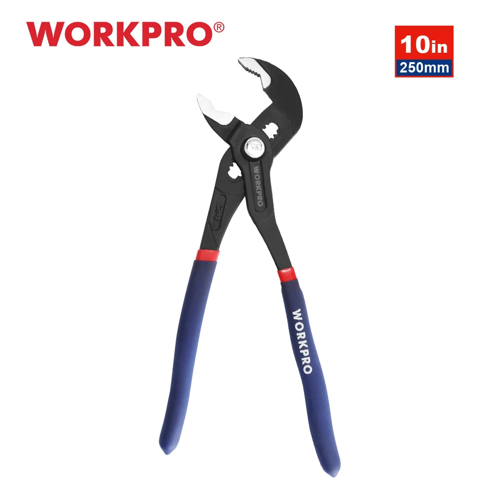 WORKPRO W031331AS Water Pump Pliers – Quick-Adjust Groove Joint, 7" & 10" Sizes Carousel 7