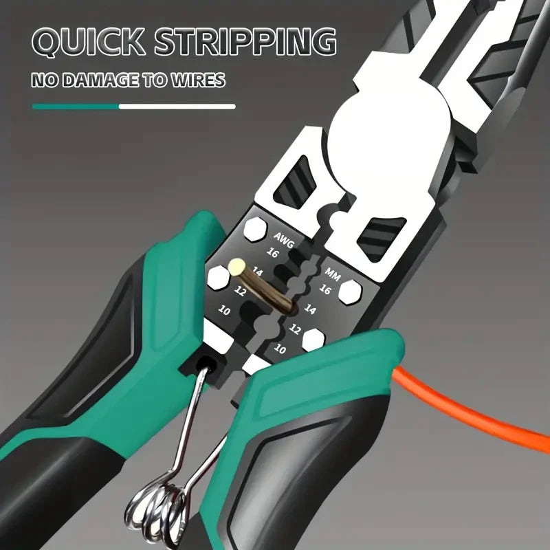 XMSJ Heavy Duty Wire Cutters & Pliers – Diagonal, Needle-Nose & Combination, Singles or 3-Piece Set Carousel 3