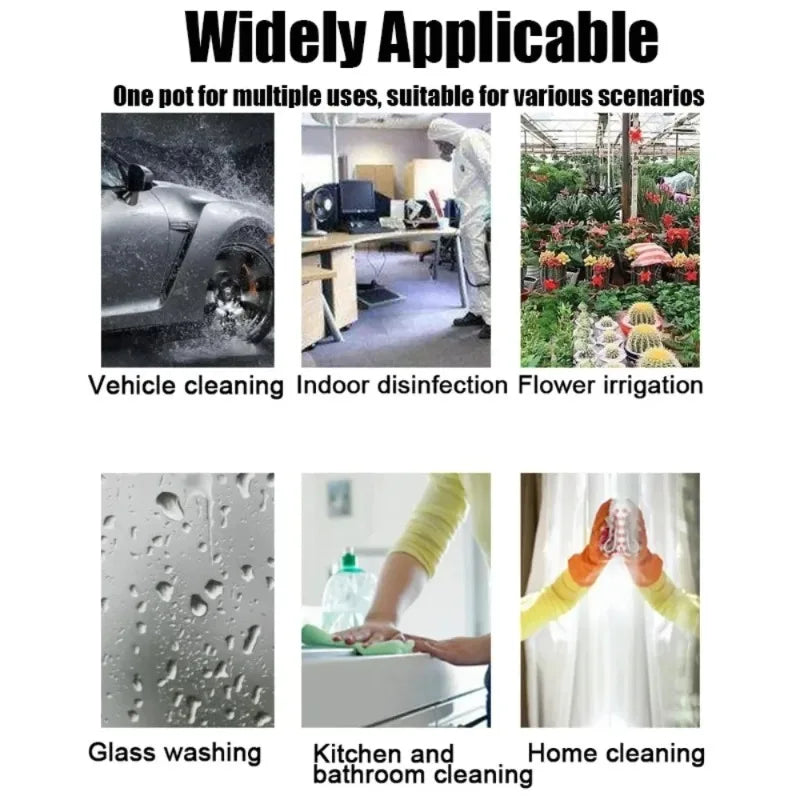 1.2L Air Pressure Pump Spray Bottle | Car Wash, Detailing & Garden | Leak-Free | PP Plastic Carousel 2