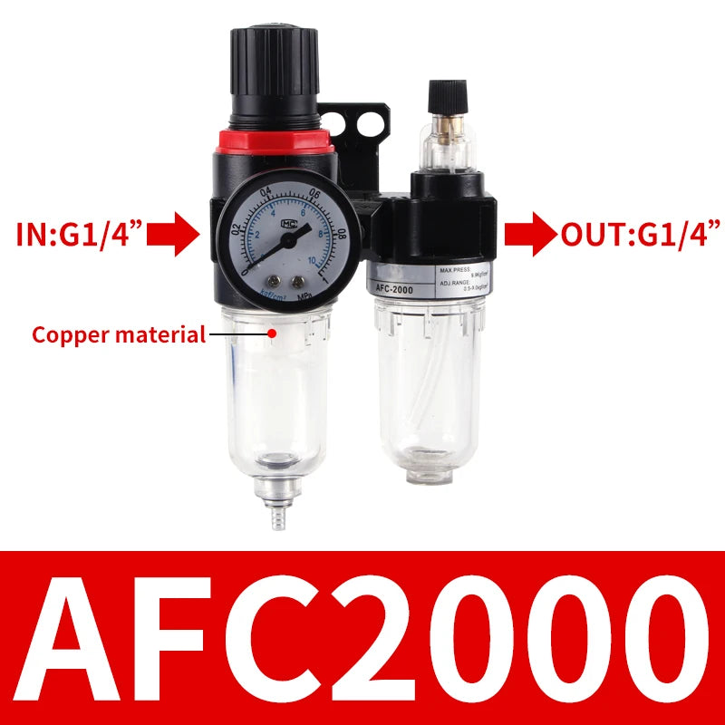 Pneumatic Filter Regulator Lubricator Combo | AFC/BFC 2000–4000 Series Carousel 11