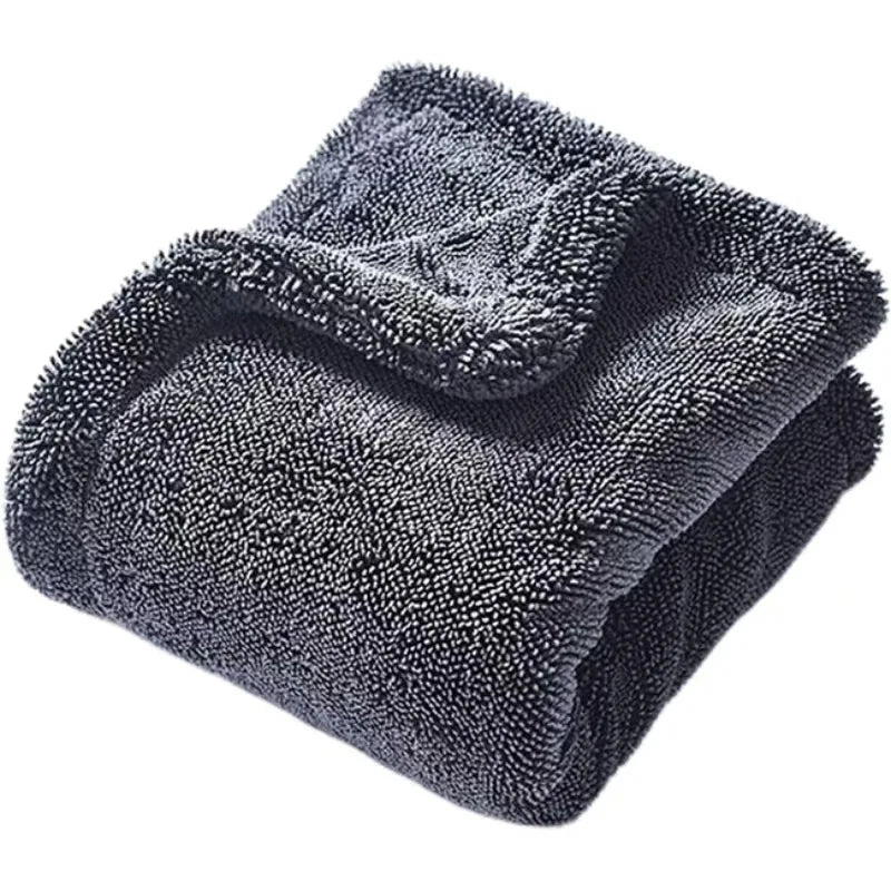 SEAMETAL 1200GSM Microfiber Car Detailing Towel | Ultra-Soft Scratch-Free | 3 Sizes | Gray, Red & Blue Carousel 22