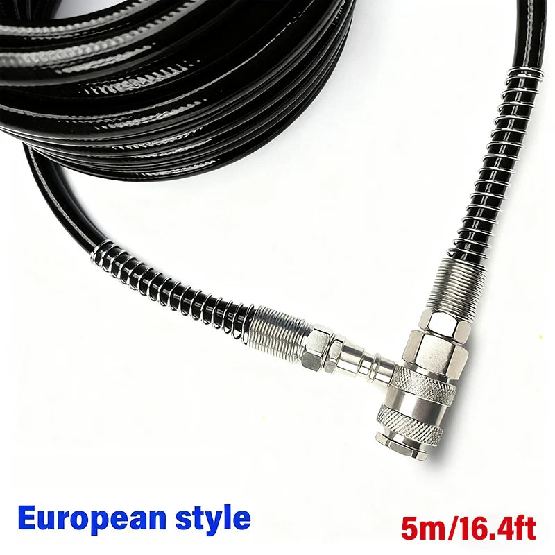 Braided High-Pressure Air Compressor Hose 8×5mm – Reinforced PVC Air Hose for Compressors Carousel 11