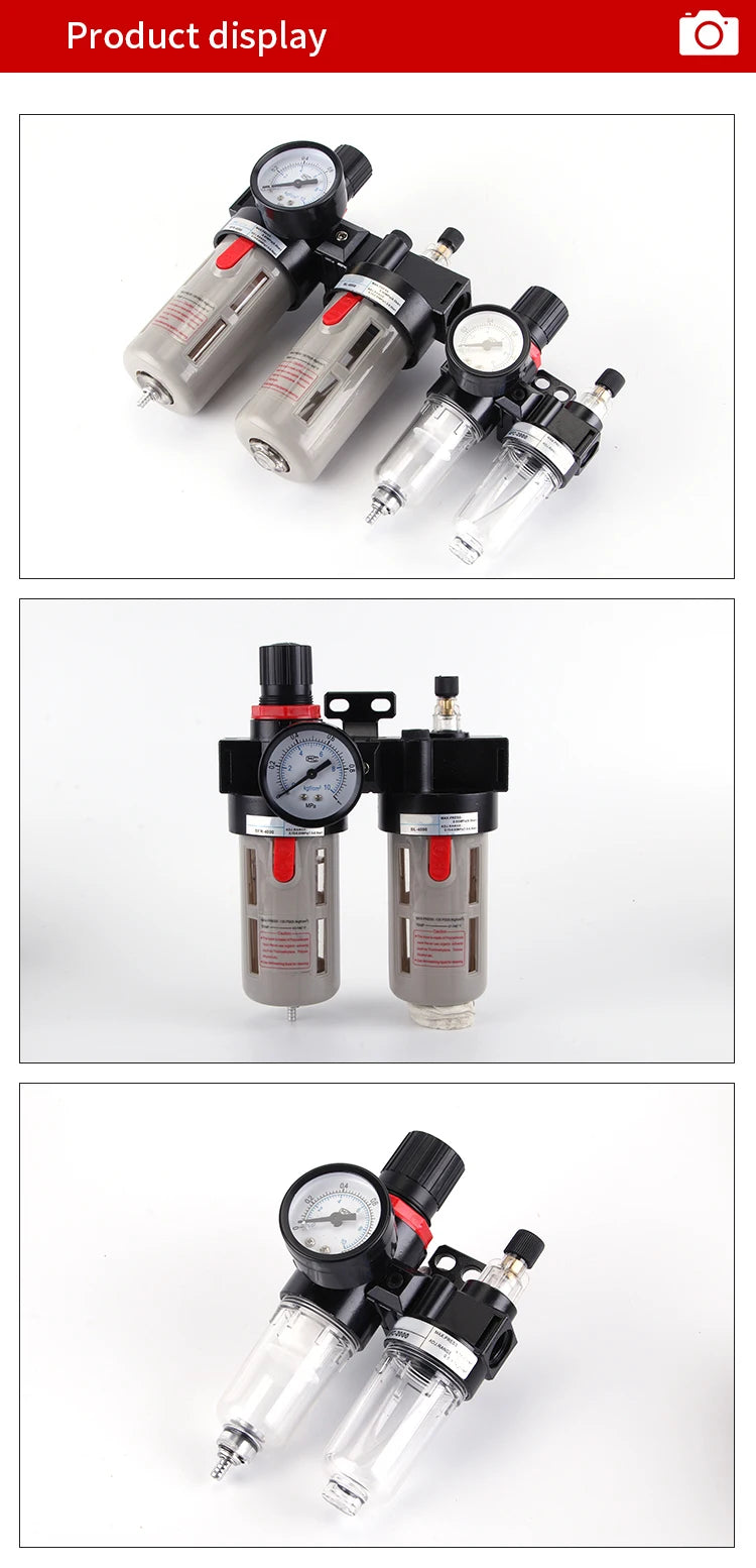 Pneumatic Filter Regulator Lubricator Combo | AFC/BFC 2000–4000 Series Carousel 8