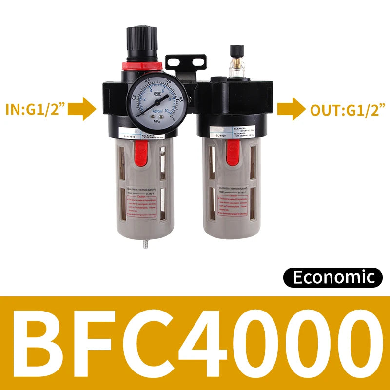 Pneumatic Filter Regulator Lubricator Combo | AFC/BFC 2000–4000 Series Carousel 18