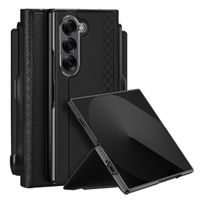 Samsung Z Fold 6 Black Dux Bril Case With Pen Holder