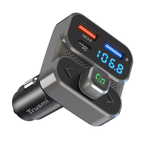 TRUSMI 54W A+C Car Charger and FM Transmitter CC10-01 Carousel 1