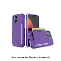 iPhone 11 Pro Purple Window Card Holder Case