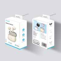 TRUSMI WS04-04 Purple Semi-In-Ear Wireless Earphone Colorful Carousel 1