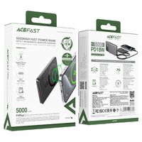 Acefast M8-5000 PD 18W 5000MAH Magnetic Wireless Charging Power Bank Ultra Thin