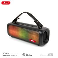 XO F39 Colorful LED Portable Bluetooth Speaker