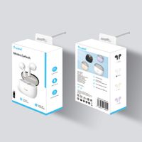 TRUSMI WS04-02 White Semi-In-Ear Wireless Earphone Colorful