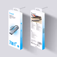 Trusmi 8 in 1 Type-C multifunctional docking station DS01-01