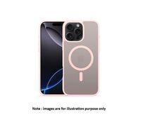 iPhone 16 Pro Max Pink Bumper Case With Magsafe