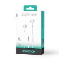 Joyroom Earphones White Wired JR-EW01