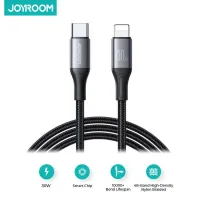 Joyroom Type-C to Lightning 1m-Black (Braided) 30W Fast Charging Data Cable S-A28