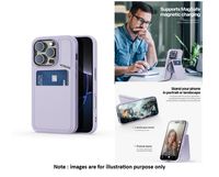 iPhone 16 Pro Max Purple Dux Rafi 2 Card Holder Case With Magsafe
