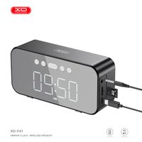 XO F41 Mirror Clock Bluetooth Speaker