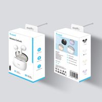 TRUSMI WS04-02 White Semi-In-Ear Wireless Earphone Colorful Carousel 4
