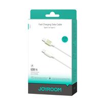 Joyroom Type-C to Type-C 2m-Beige 60W Fast Charging Data Cable S-A53