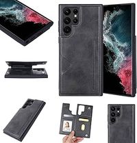 Samsung S25 Plus Black Hanman Mika Back Wallet Case
