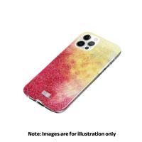 iPhone 12 Pro Max Yellow Red Keephone Sparkle Case