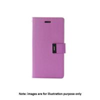 iPhone X/XS Purple Rich Diary Wallet Case