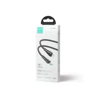 Joyroom Type-C to Lightning 1.2m-Black (Braided) 20W Fast Charging Data Cable S-CL020A11