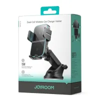 Joyroom Double-coil wireless charging bracket black JR -ZS246S