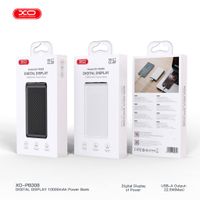XO Power Bank 10000mAh 22.5W Digital Fast Charger Black PB308