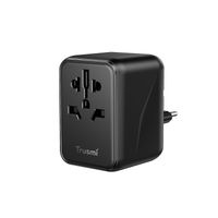 Trusmi Travel Charger / Travel Adapter 20W 1C2A UK/US/EU/AU/NZ Black CH18-01 Carousel 3