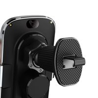 Trusmi 15W Wireless Charger Intelligent Sensor Car Phone Holder Black Air Vent + Dashboard  CC07-011 Carousel 2