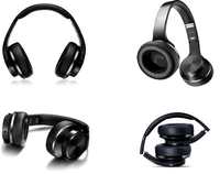 Sodo MH5 Headphones and Speaker 2 in 1 Black