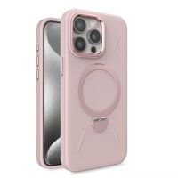 iPhone 11 Pink Magsafe Premium Silicon Case With Stand