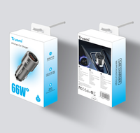 TRUSMI CC09-01 PD66W AC Metal Fast Car Charger