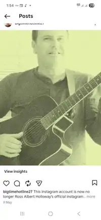 Music video Ross Holloway Old friend SD card Carousel 2