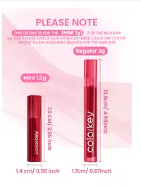 1pc Mini Mirror Air-Feel Lip Glaze, High-Shine Mirror Gloss Carousel 4